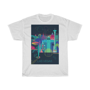LAS VEGAS UNISEX HEAVY COTTON TEE