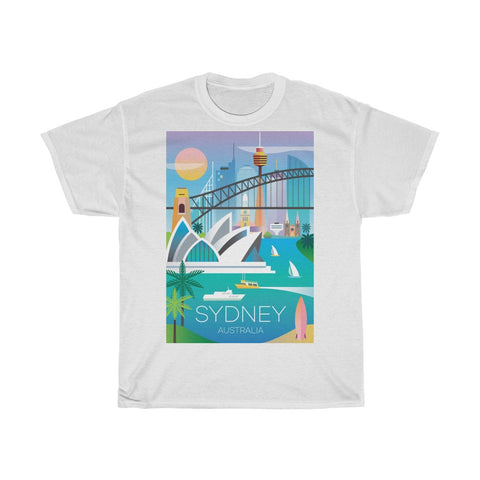 SYDNEY UNISEX HEAVY COTTON TEE