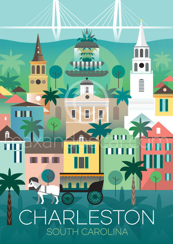 CHARLESTON PRINT