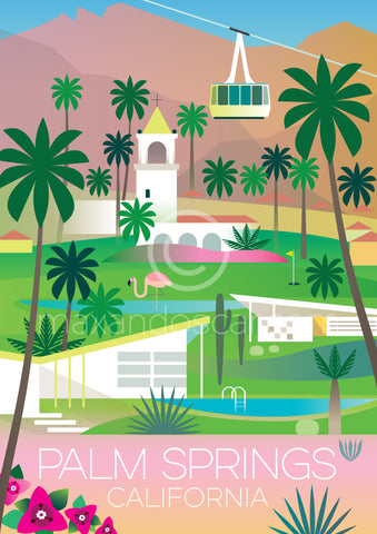 PALM SPRINGS PRINT