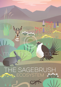 THE SAGEBRUSH ECO SYSTEM PRINT