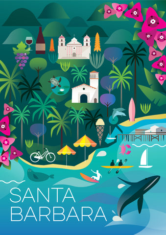 SANTA BARBARA PRINT