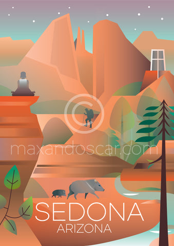 SEDONA PRINT