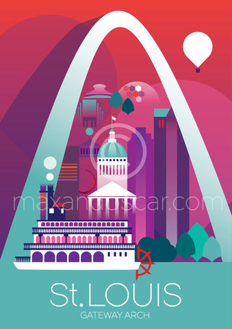 ST. LOUIS PRINT