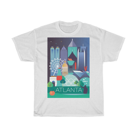 ATLANTA UNISEX HEAVY COTTON TEE