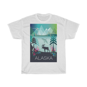 ALASKA UNISEX HEAVY COTTON TEE