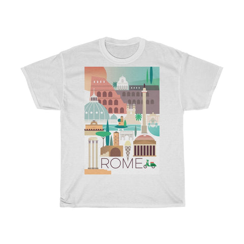 ROME UNISEX HEAVY COTTON TEE