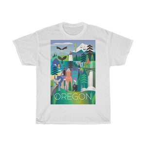 OREGON UNISEX HEAVY COTTON TEE