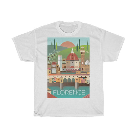 FLORENCE UNISEX HEAVY COTTON TEE