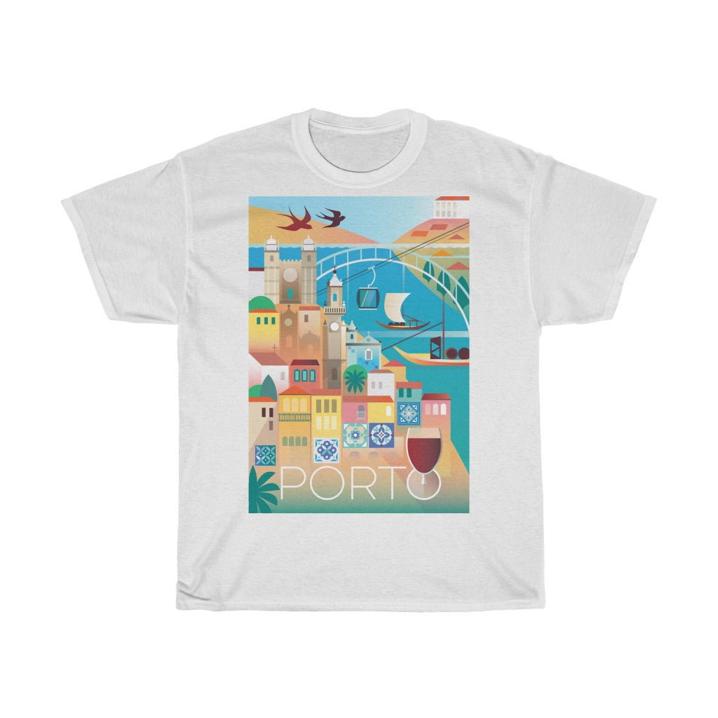 PORTO UNISEX HEAVY COTTON TEE